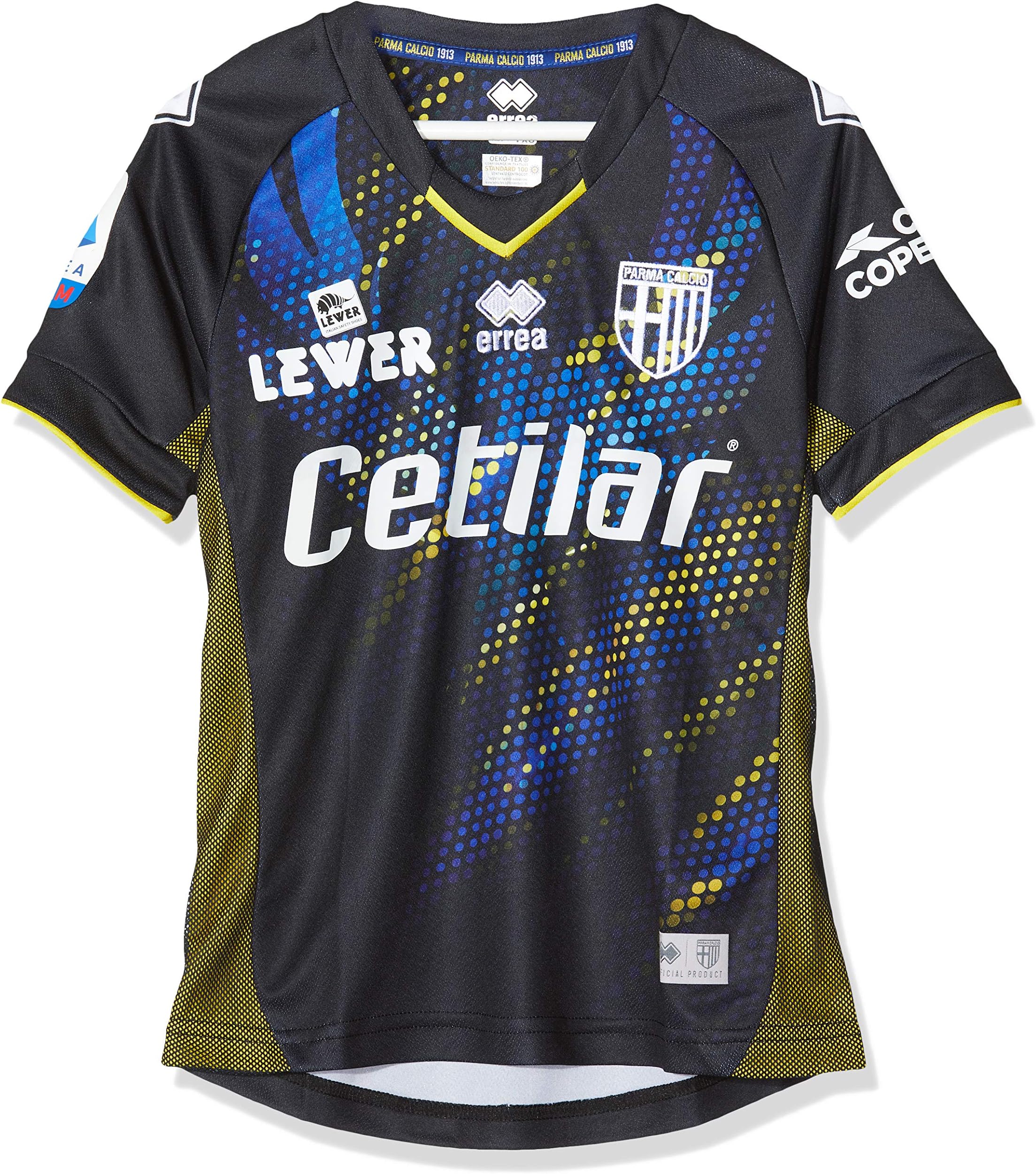 Errea MC Parma Football 3^MG Shop 19/20 Unisex Children's Sports T-Shirt, Unisex - Children, Smoe7C5472990Prf