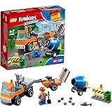 LEGO Juniors 10750 - Straßenbau-Laster, Spielzeug für Jungen und Mädchen