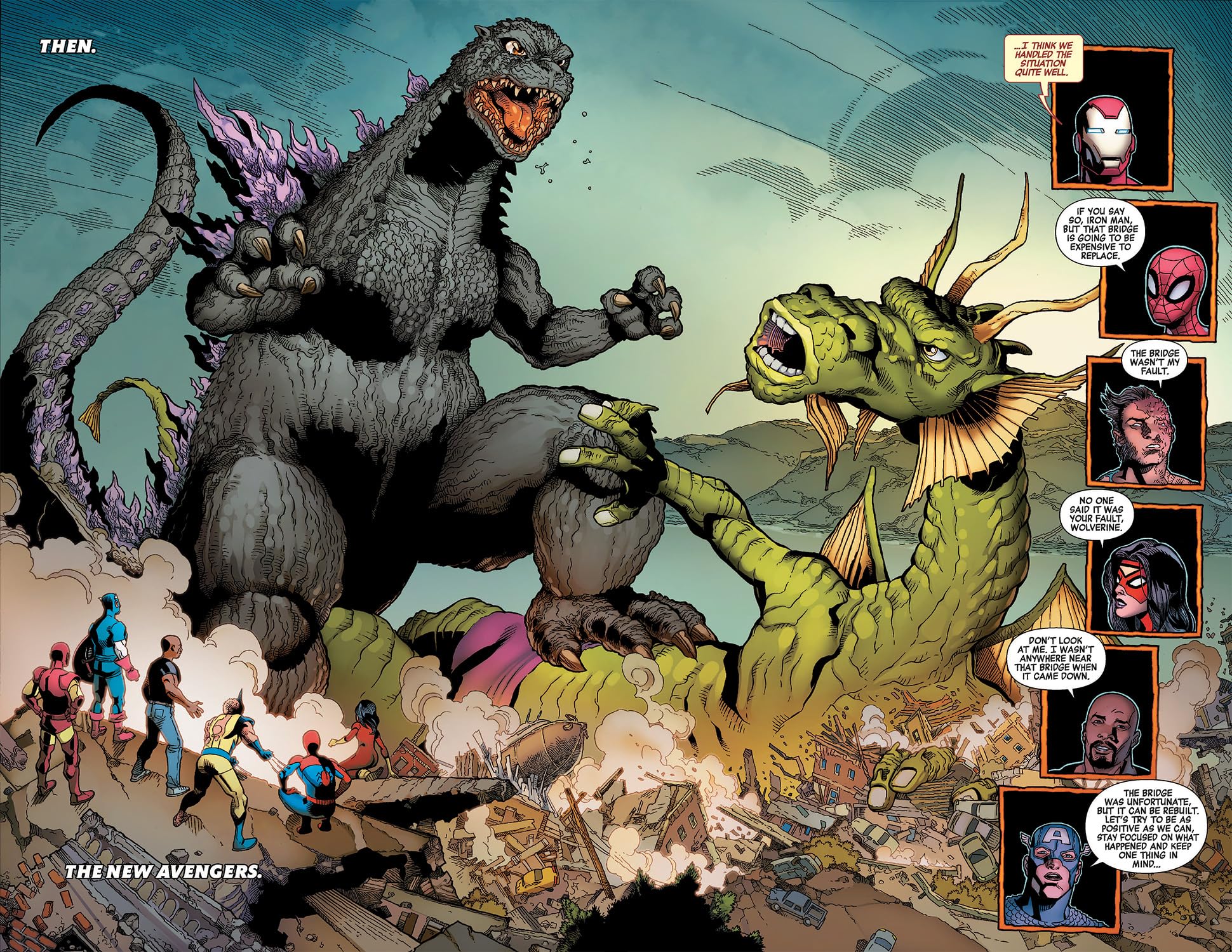 Godzilla vs. the Marvel Universe