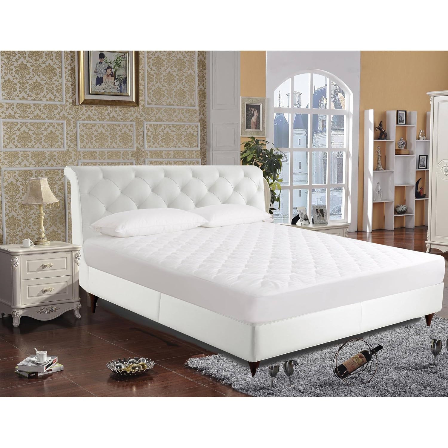  Quiet Comfort Waterproof Mattress Pad King