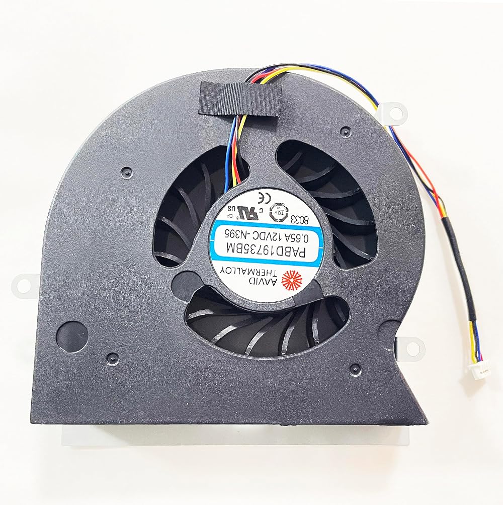 Fleshy Leaf CPU Fan for MSI GT62VR-6RD 6RE 7RD 7RE MS-16L1 MS-16L2