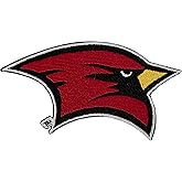 Desert Cactus Saginaw Valley State University Patch – Embroidered Iron On/Sew On Applique for Blazers, Jackets, Backpacks, Bags, Hats & Tactical Gear – Cardinals (Patch - Design A)