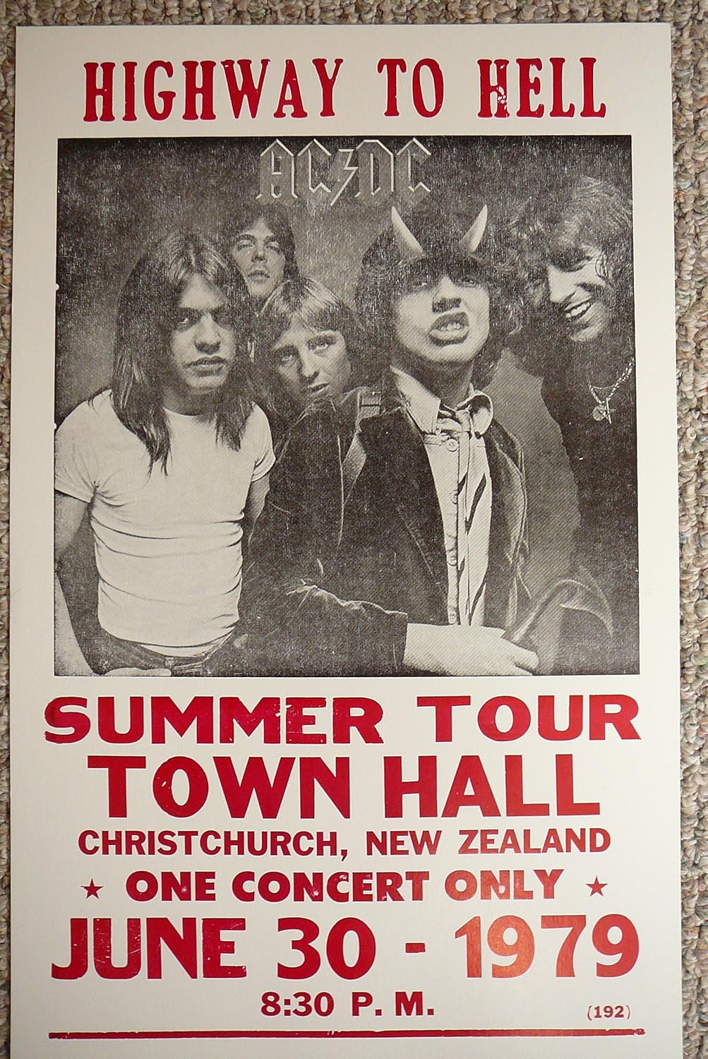 Amazon Com Highway To Hell Ac Dc Summer Tour Poster Prints Posters Prints