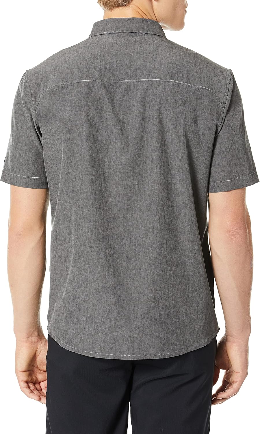 Hi-Tec Men's Bolton Short Sleeve Stripe Active Shirt: Clothing