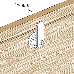 Prime-Line U 9943 Diecast Drawer and Cabinet Lock