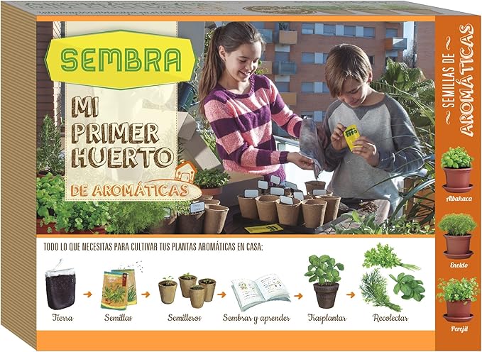 Sembra - Mi primer huerto de aromáticas, juego educativo (9257 ...