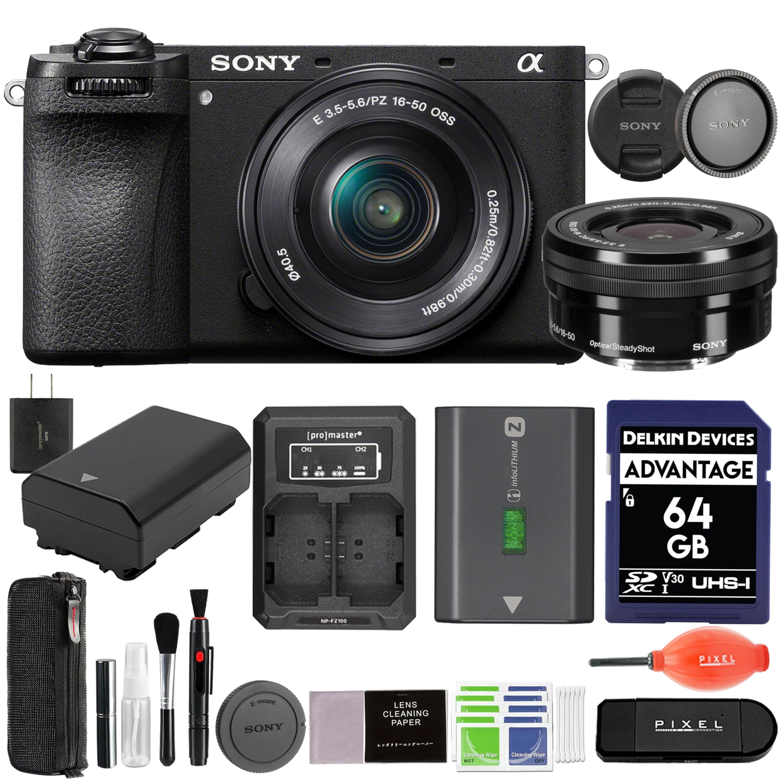 Sony Alpha a6700 Mirrorless Camera with 16-50mm
