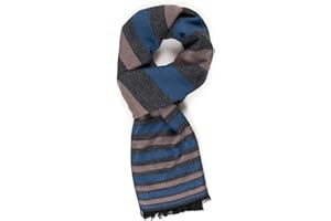 MELIFLUOS DESIGNED IN SPAIN Scarf for Men Reversible Elegant Classic Cashmere Feel Scarves for Fall Winter