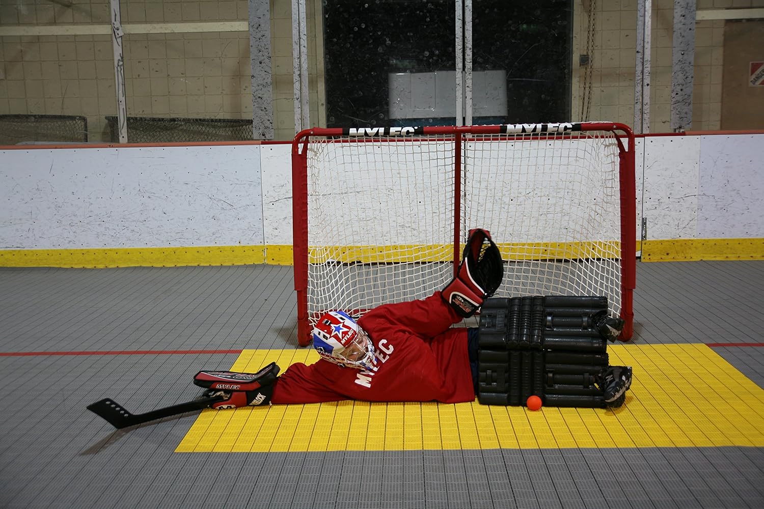 Mylec Goalie Pads : Hockey Sticks : Sports & Outdoors