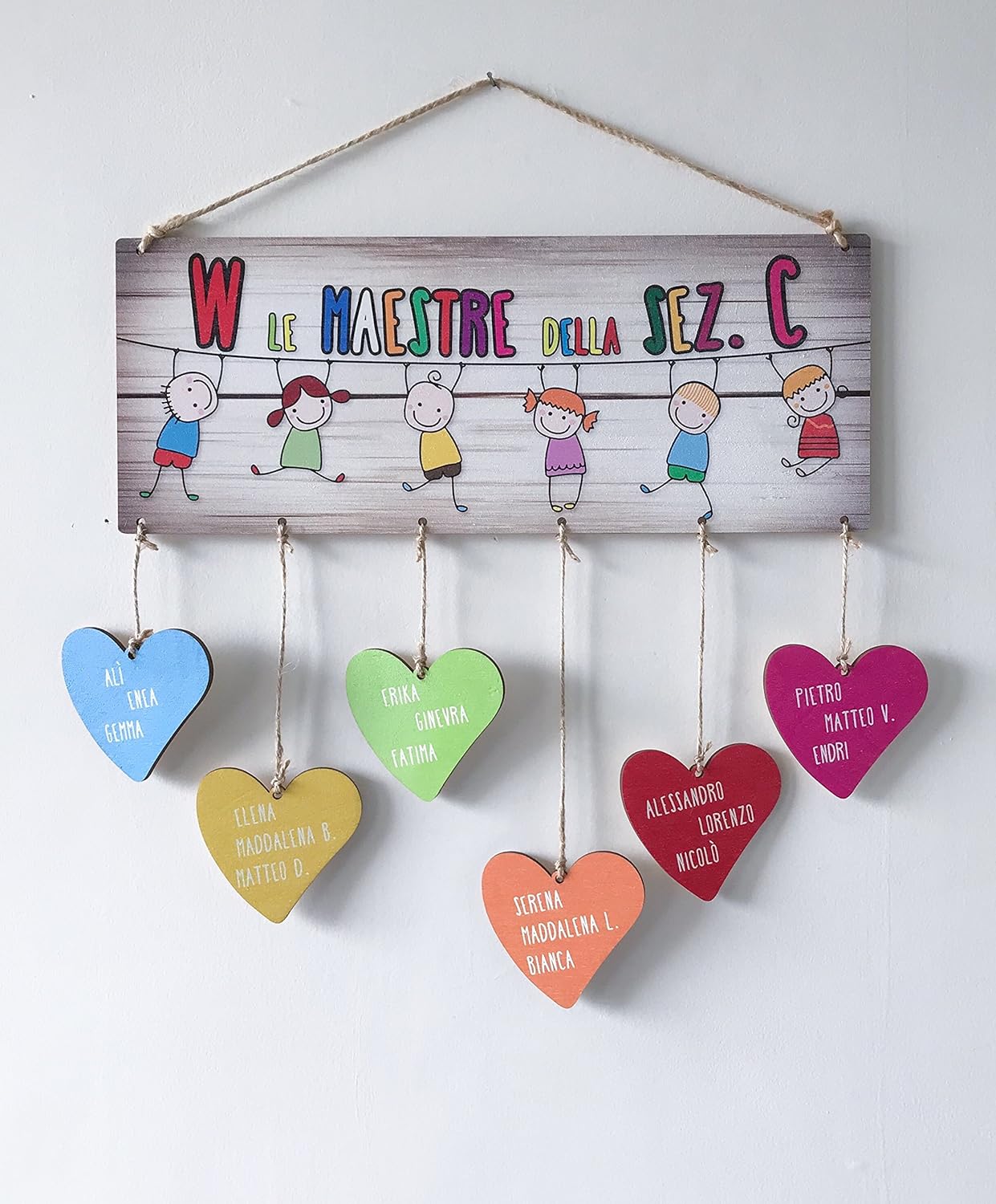 Regali Di Natale Per Maestre Elementari.Bpaper Targhetta Per Le Maestre Amazon It Casa E Cucina