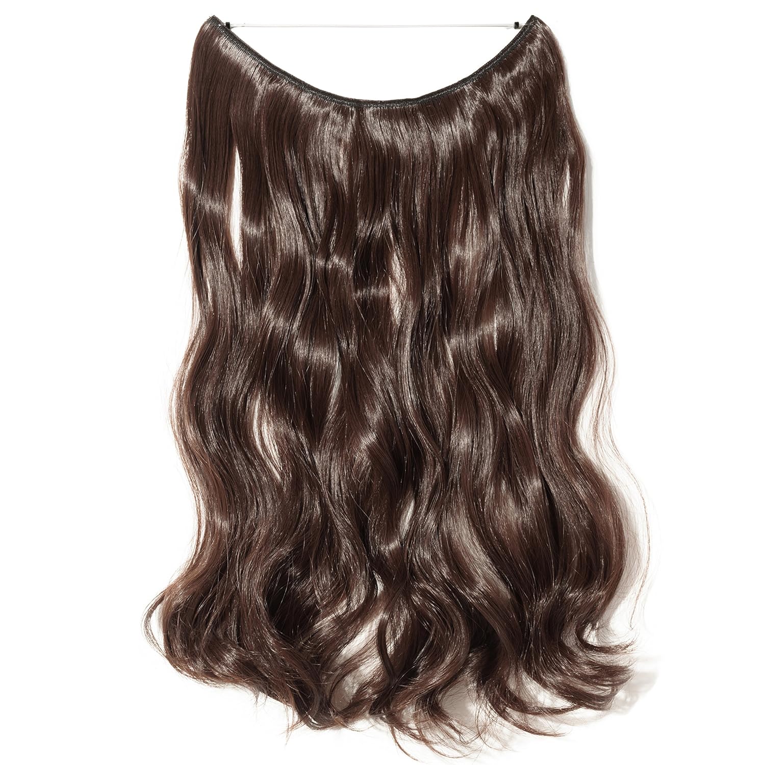 Promo 20 Curly Secret String Flip On No Clip Hair Extensions