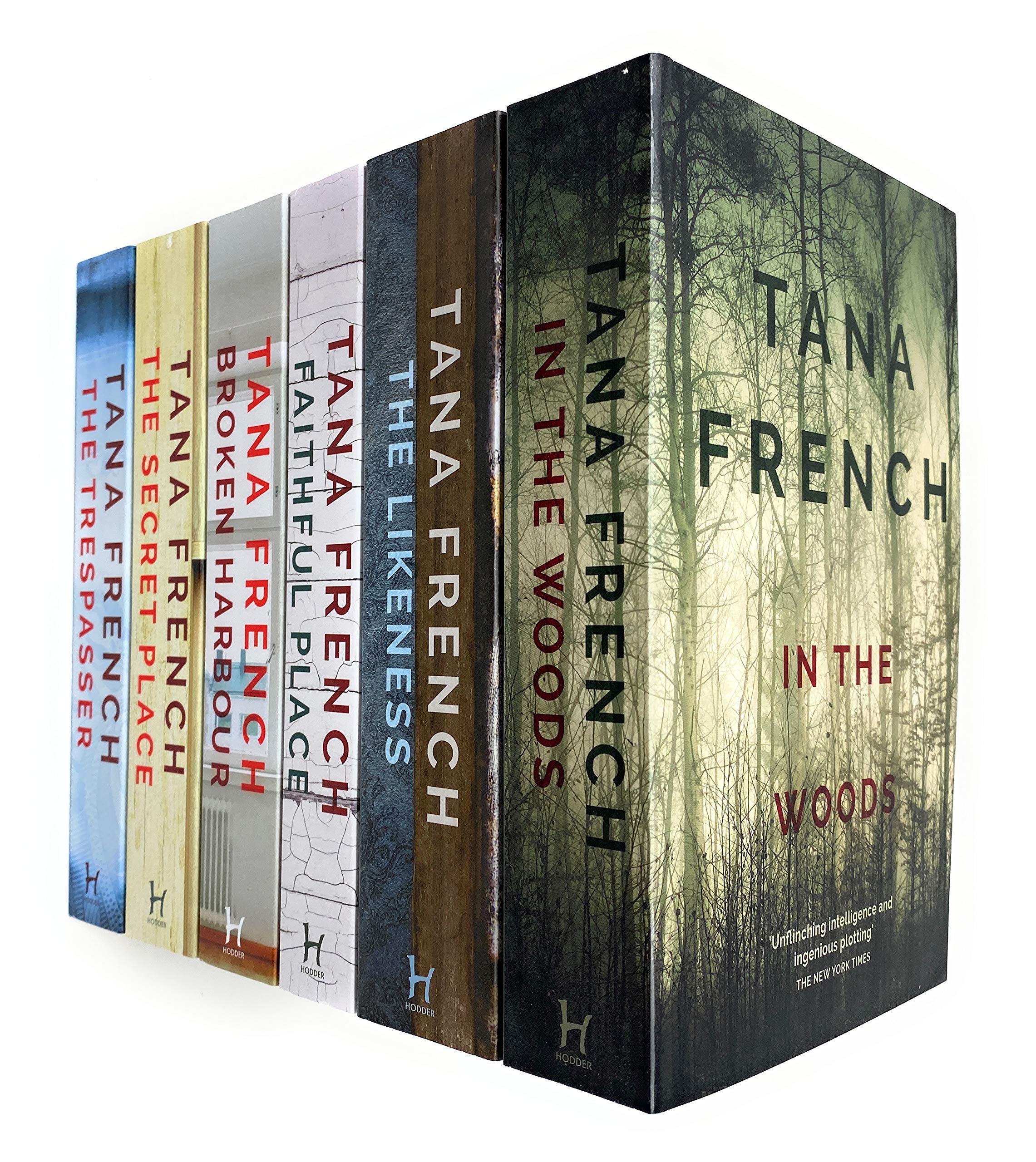 Dublin Murder Squad Series 6 Books Collection Set By Tana French In The Woods The Likeness Faithful Place Broken Harbour Secret Place The Trespasser Amazon De Tana French Bucher