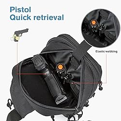 Wotony Tactical Crossbody Bag for Men - Durable