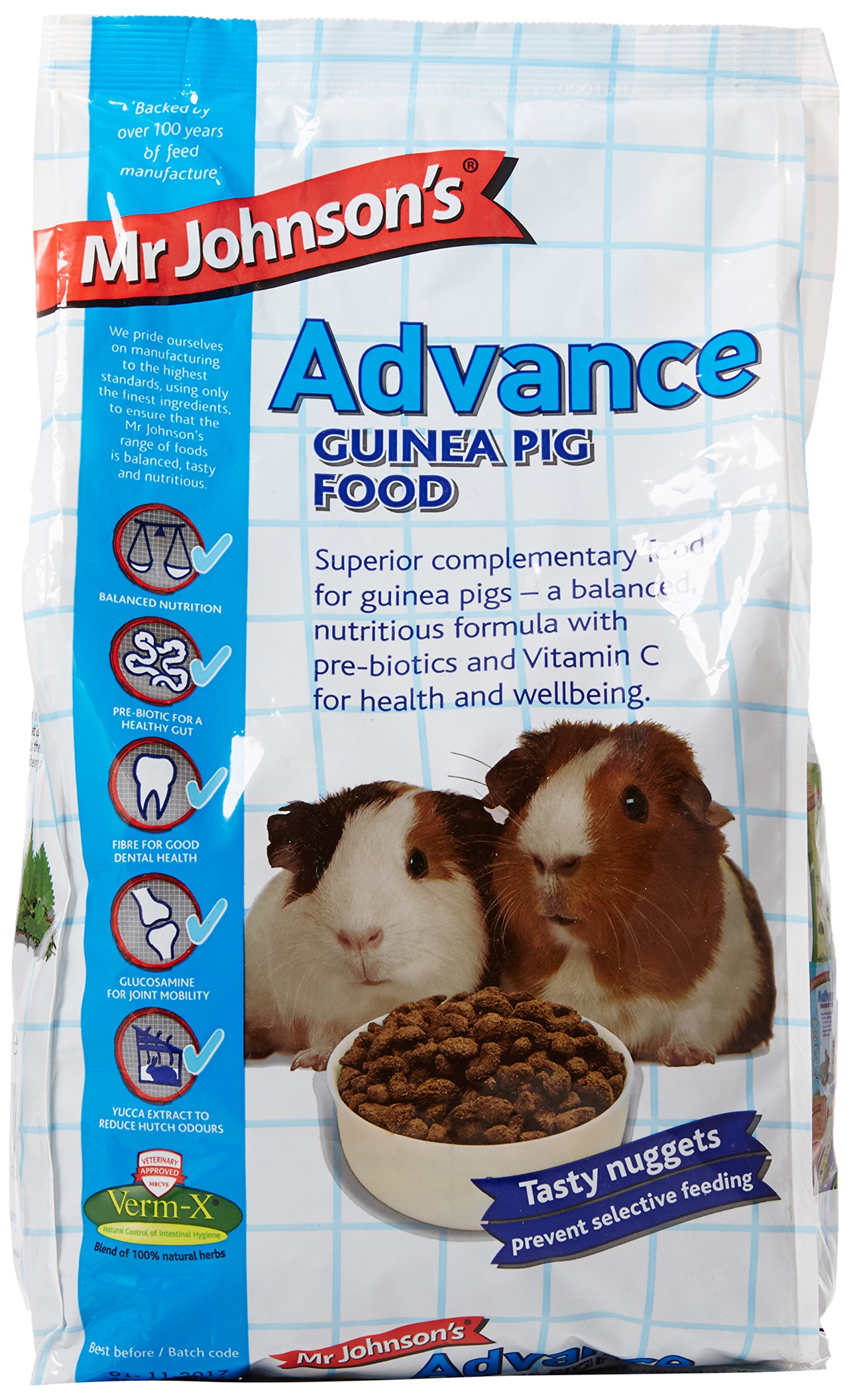 Mr Johnson's Advance Guinea Food, 1.5 kg