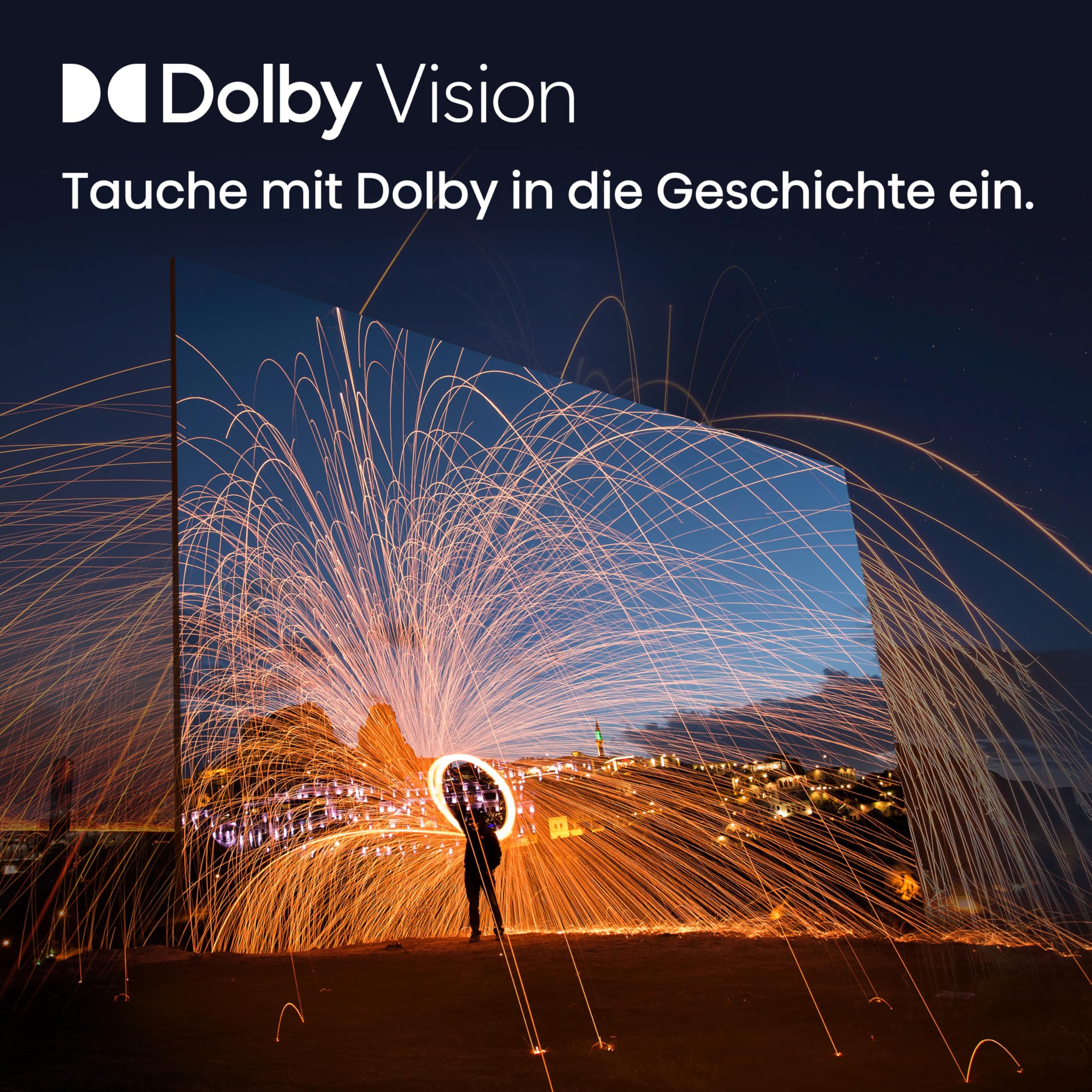 Hisense 43E6DS Fernseher 43 Zoll, 4K UHD Smart TV, Hi-View AI Engine, 60Hz Game Mode Plus, Dolby Vision, AI 4K Upscaler, DTS Virtual: X, AI Smooth Motion, Airplay, Sprachsteuerung[2026] 7