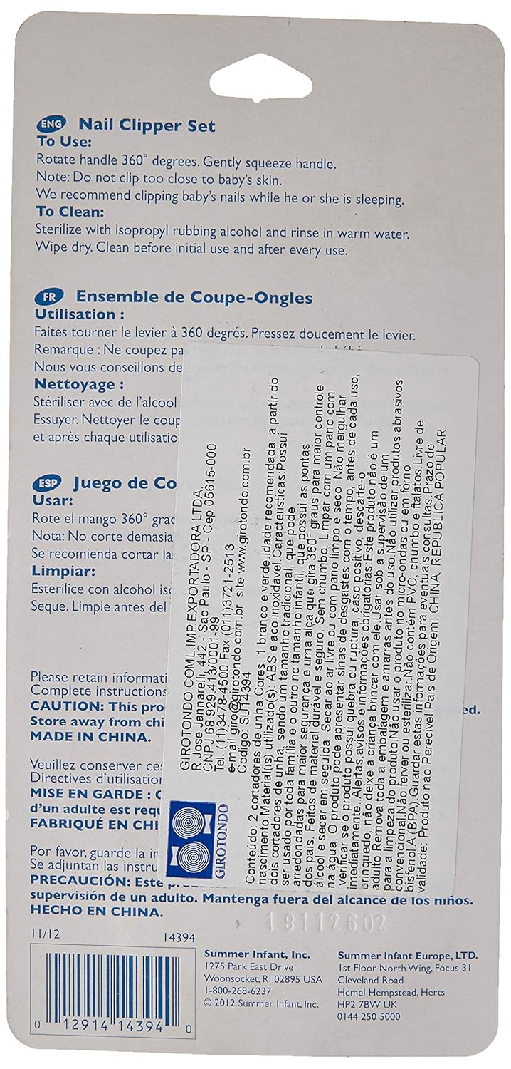 summer infant nail clipper