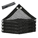 ColourTree 50% Black Shade Cloth, 12FT x 20FT Mesh