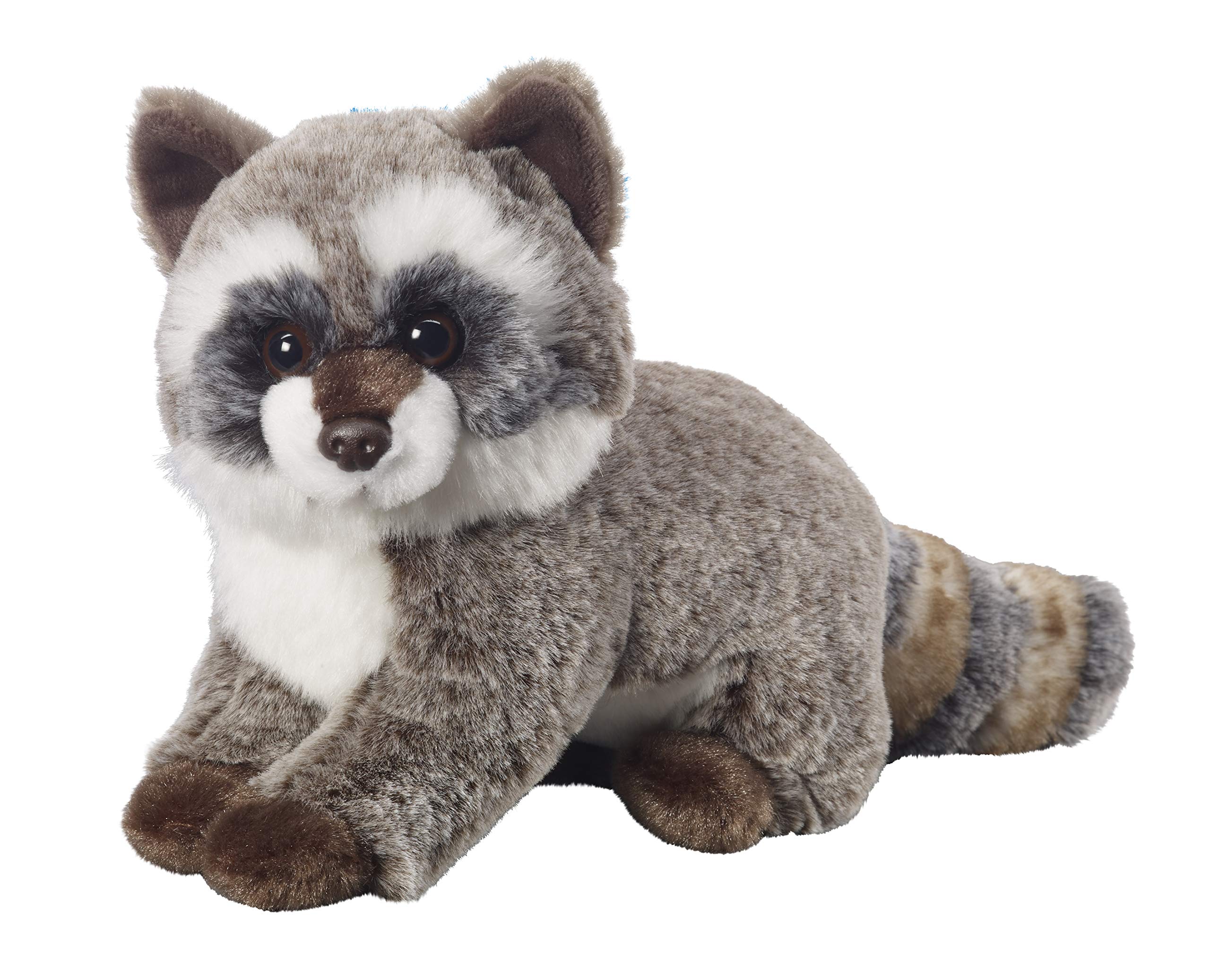 Bauer Spielwaren "Deine Aniere mit Herz Raccoon Standing Small Cuddly Toy for Cuddling and Loving, Ideal as a Gift, 24 cm, Brown (12517)