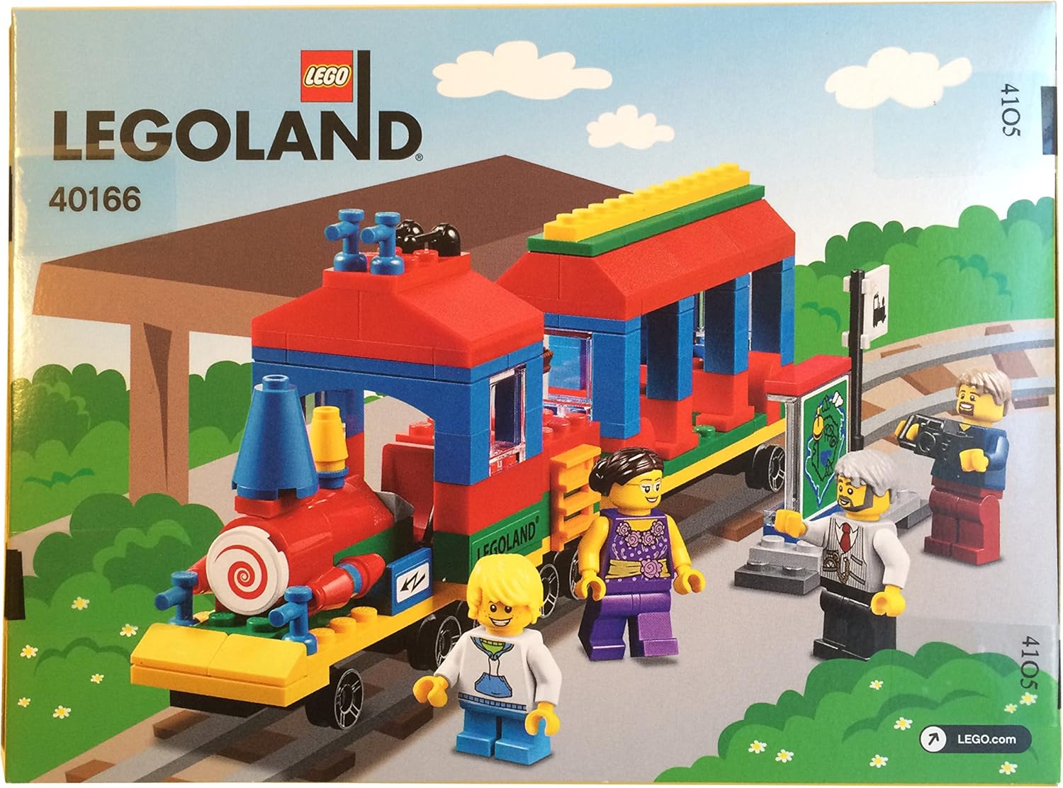 lego legoland train 40166