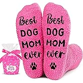 Bebila Valentines Day Gifts for Women Men Funny Dog Socks For Men Adult Birthday Mothers Day Gifts for Mom Dad Dog Lovers