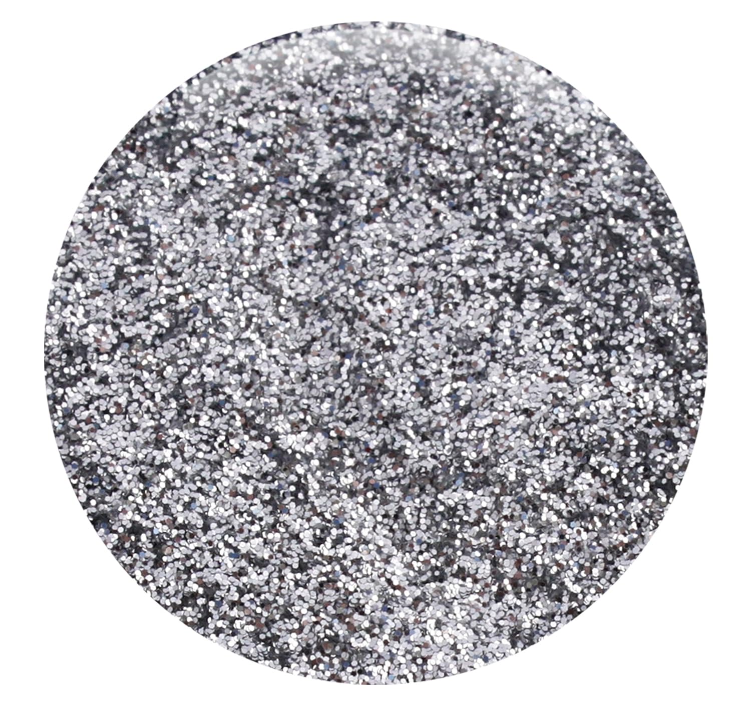 GLITTIES Silver (.008") Fine Glitter Powder Bulk