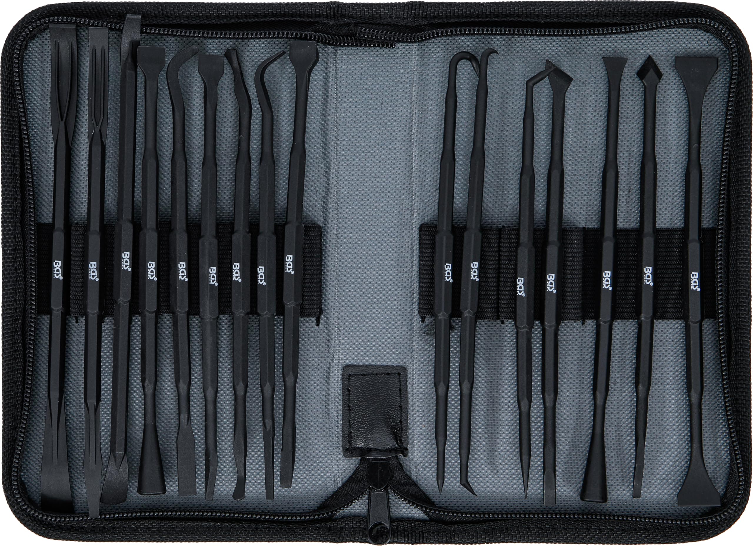 BGS 70919 | Plastic Scraper and O-Ring / Seal Ring Assembly / Disassembly Tool Set | 16 pcs.