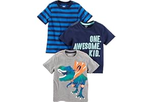 Simple Joys by Carter's Baby Boys' 3-Pack Short-Sleeve Tee Shirts