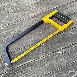 Hanpex 12inch High-Tension Hacksaw Frame with 24