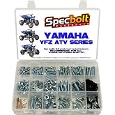 Specbolt Fasteners 250pc Premier-Pack Bolt Kit: Yamaha - YFZ 450 YFZ450 ATV for Maintenance Upkeep &amp; Restoration OEM ATV Quad