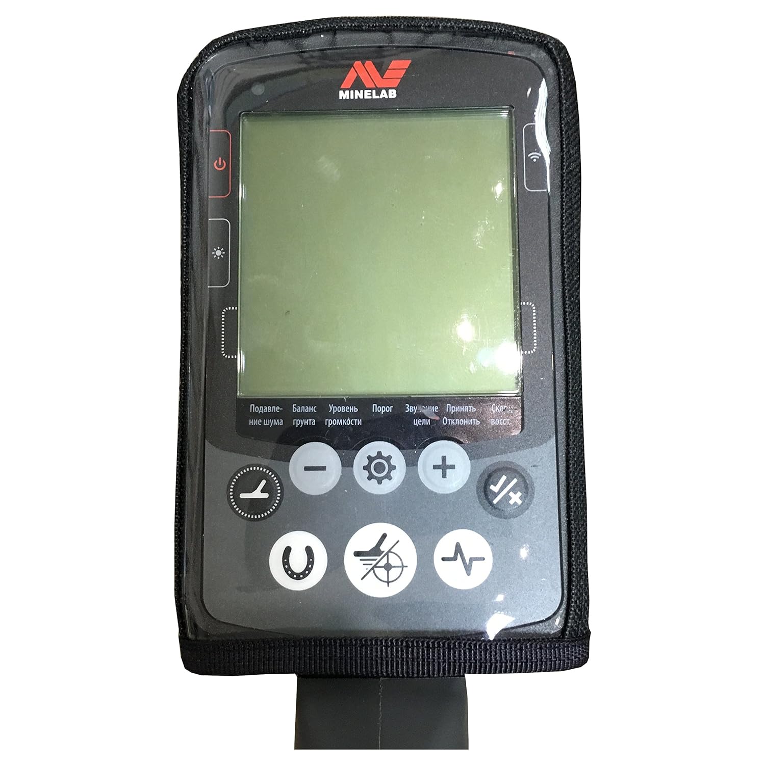 Estuche de cubierta de suciedad para caja de control Minelab Equinox 600 800 (negro)