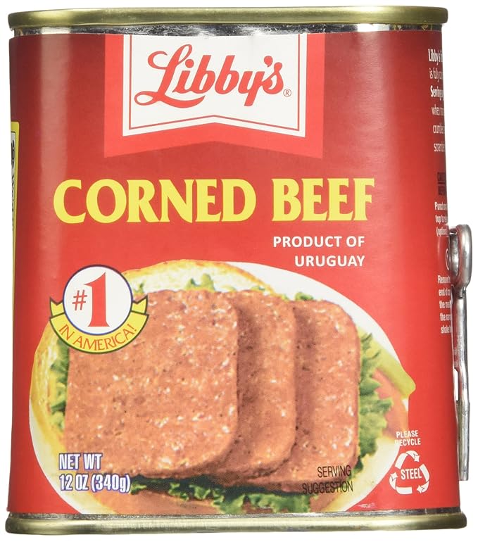 Libby Corned Beef 190 g (3Pack) Amazon.co.uk Grocery