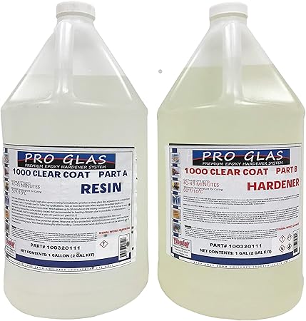 Amazon Com Table Bar Top Clear Epoxy Resin Proglas 1000 2
