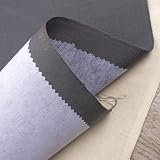 The Bead Shop Heavy Weight Iron On Interfacing 75cm Wide 2m White Non-Woven view 4