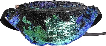 sequins fanny pack