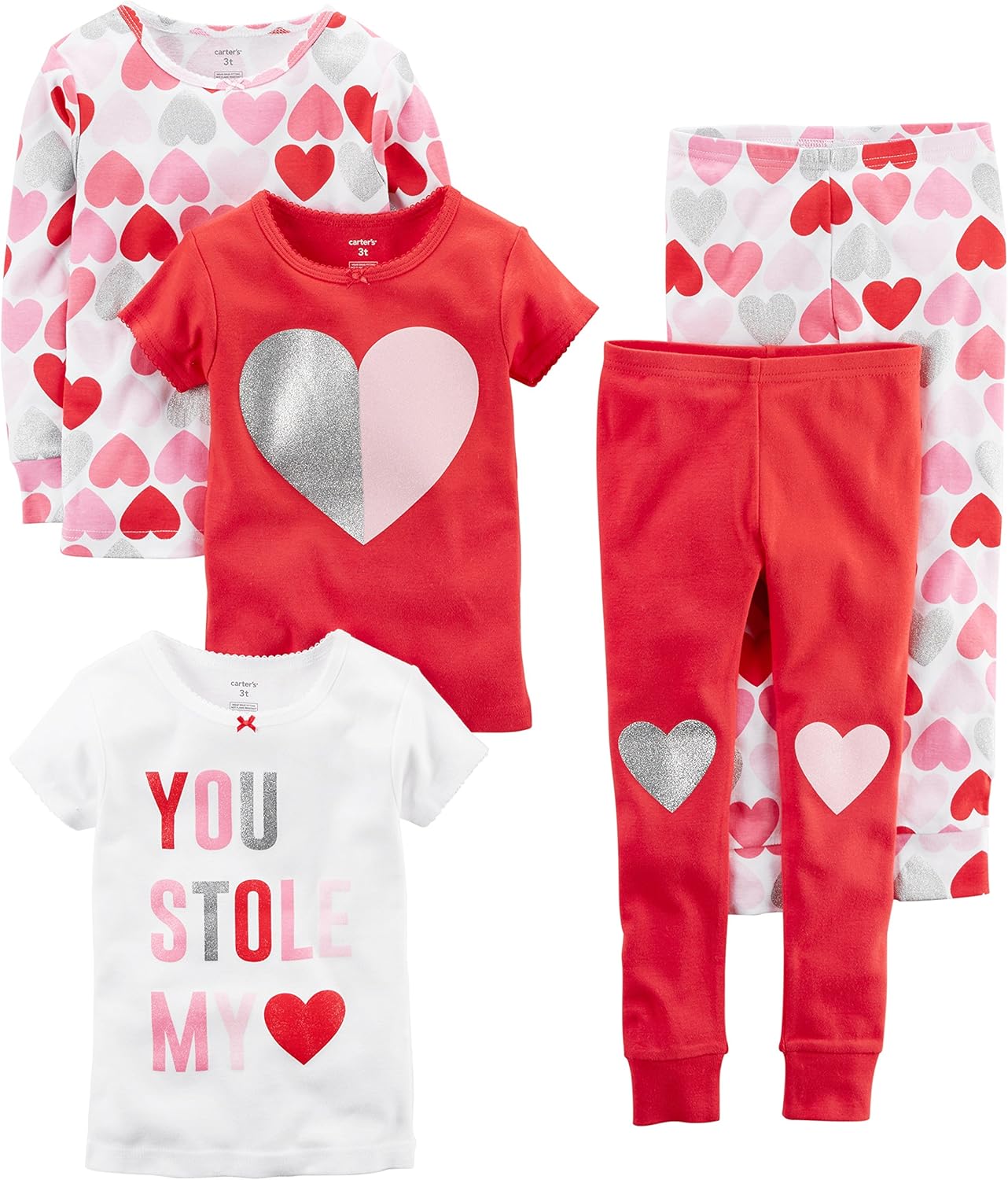 carters baby girl pajamas