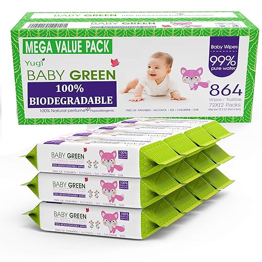 green baby wipes