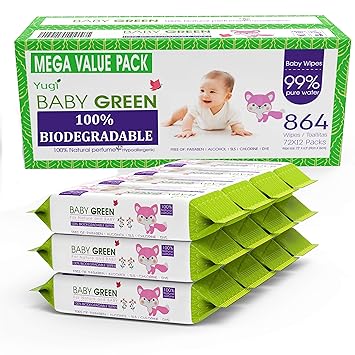 water wipes 12 pack