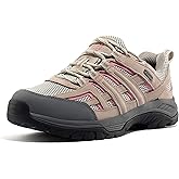 wantdo Women's Waterproof Hiking Shoes Wide Width Lightweight Trail Trekking Shoe Walking Outdoor Sneakers