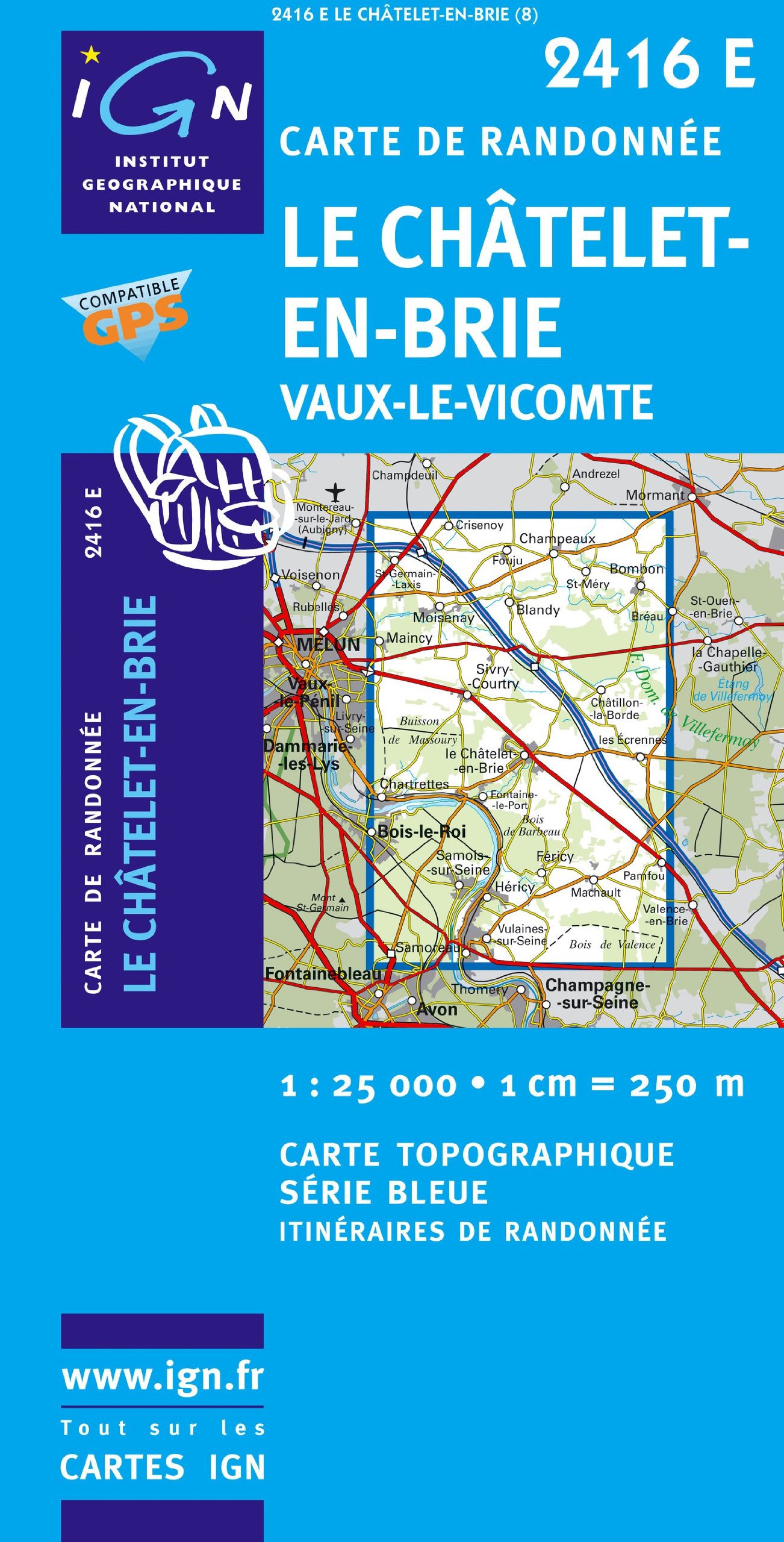 Amazon Fr 2416e Le Chatelet En Brie Ign Livres