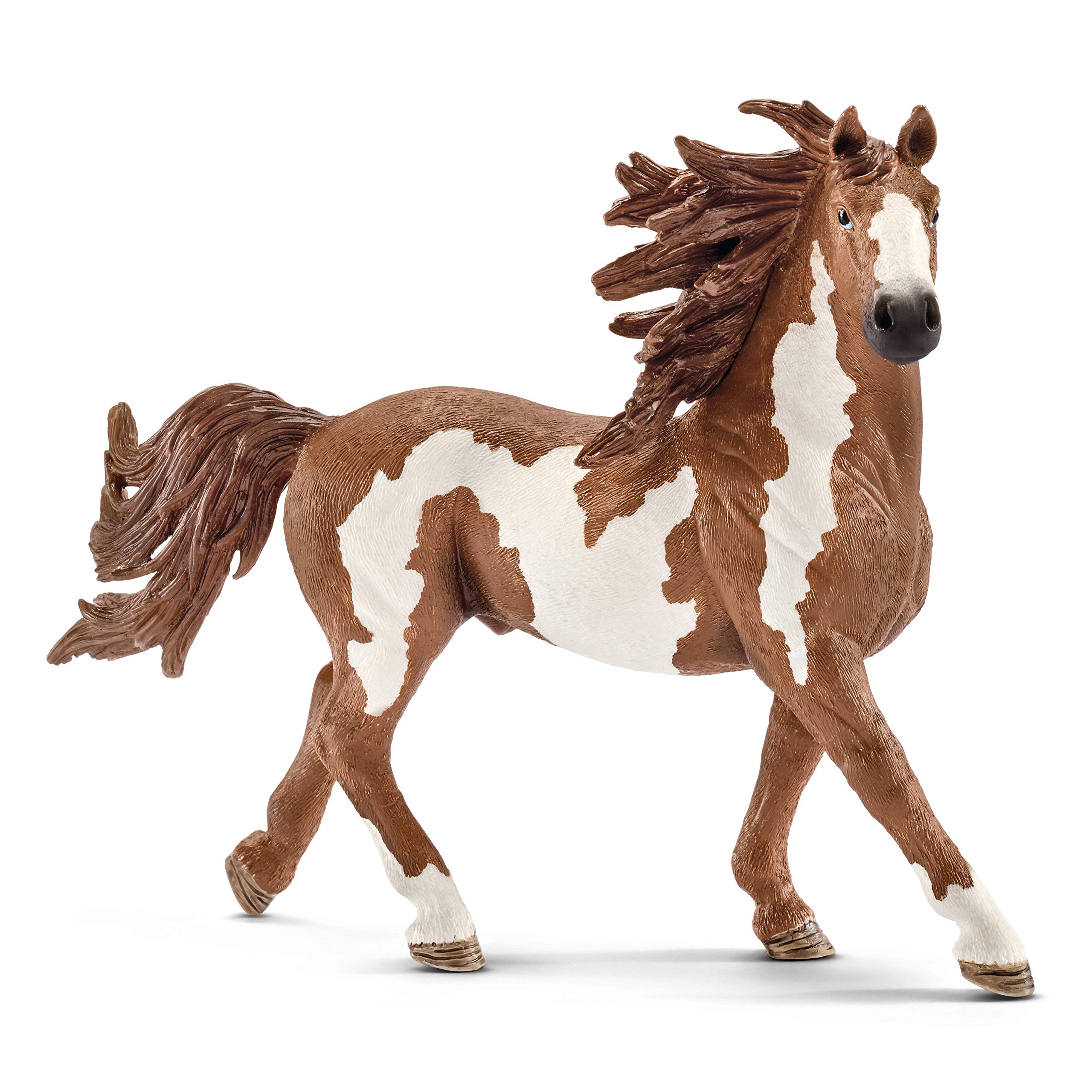 SCHLEICH 13794 Pinto stallion, from 3 years FARM WORLD - Figurine, 4 x 16 x 11 cm — image 1