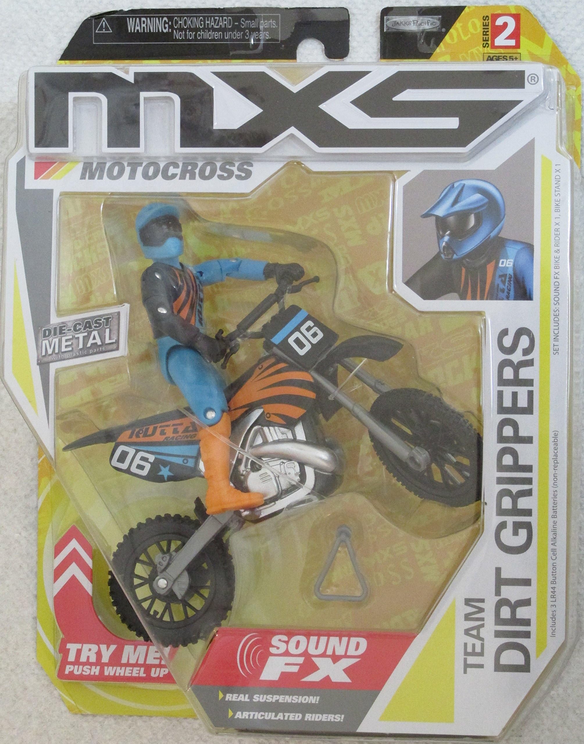 MXS Motocross, SFX Series 2, Bike and Rider, Team Dirt Grippers #06