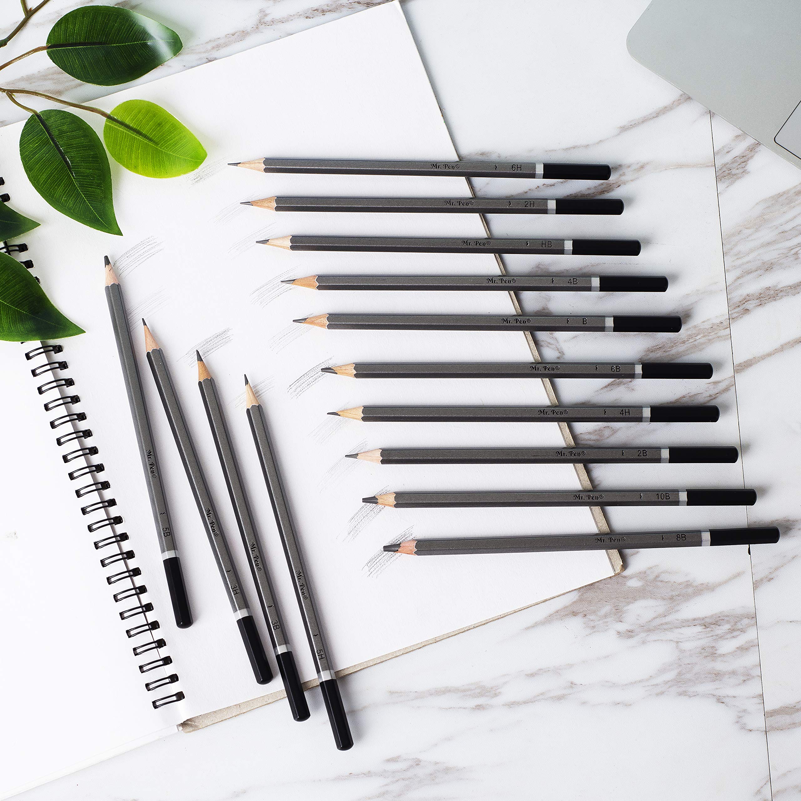 Mr. Pen- Sketch Pencils for Drawing, 14 Pack, Graphite Pencils for Drawing Pencils, Back to School Supplies