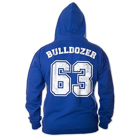 Bud Spencer Herren Bulldozer 63 Hoodie (blau)