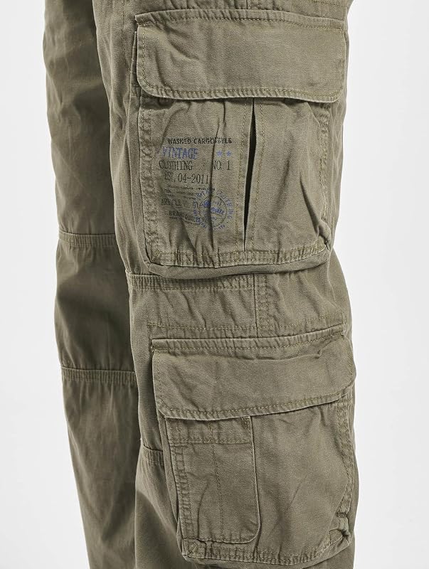 Pure Vintage Pants, Color: olive, Size: XL