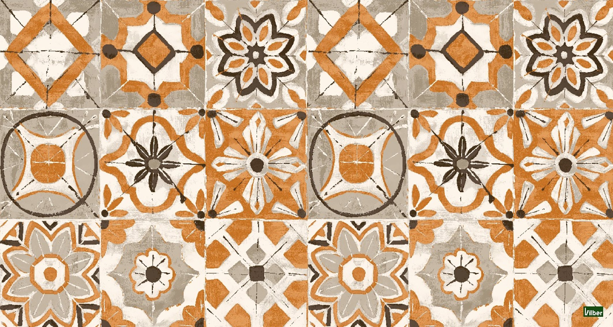 Vilber Great Chef Kollar Carpet 40x78x0.2 cm orange