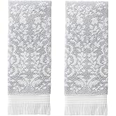 SKL Home by Saturday Knight Ltd. Carrick Medallion 100% Turkish Cotton Hand Towel (2-Pack), Gray