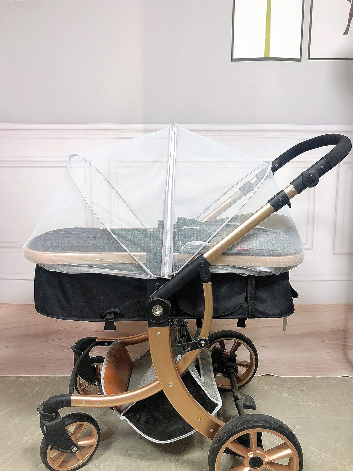 Linsocle Moustiquaire Poussette Berceau Lit De Bebe Pliables Moustiquaire Pour Landau Moustiquaire Universelle Pour Poussette Poussettes Et Landaus Bebe Et Puericulture Ad A Com Ec