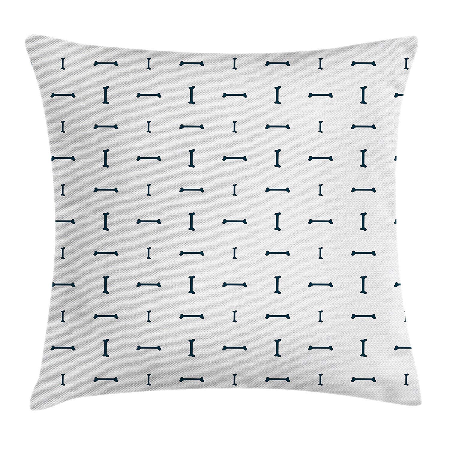 Amazon Com K0k2t0 Dog Bone Throw Pillow Cushion Cover Cartoon