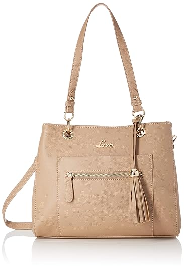 Lavie Yamina Womens Satchel (Beige)