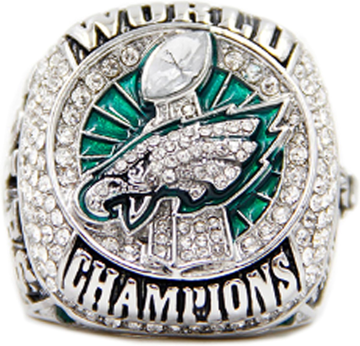 New 2017 Philadelphia Eagles Championship Rings For Man With Box